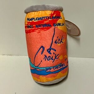 LaCroix Plush Dog Toy “LickCroix Barkling Water” 😊
